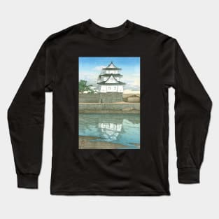 Takamatsu Castle in Sanuki by Kawase Hasui Long Sleeve T-Shirt